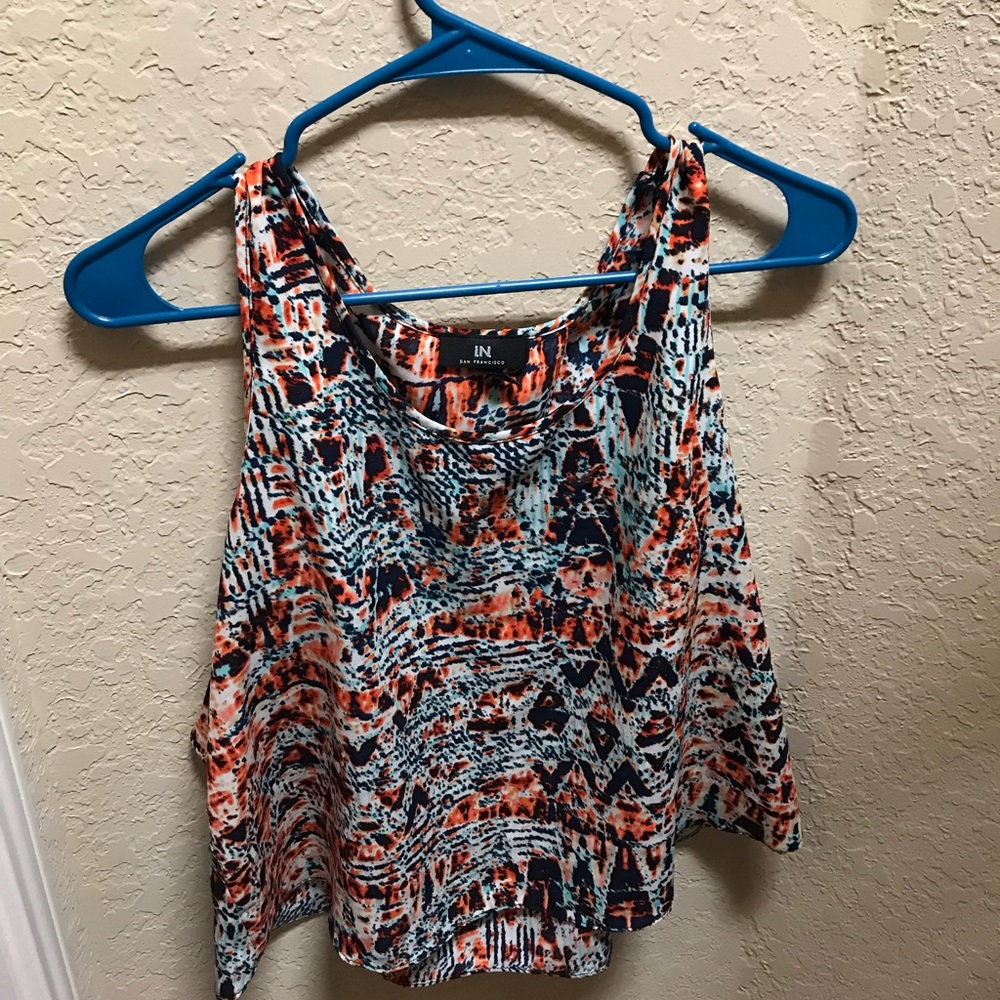 Multi colored shirt